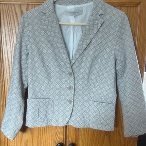 Gerard Darel Light Gray Patterned  Blazer